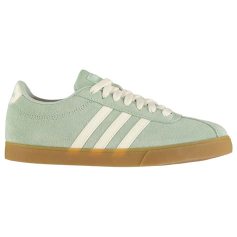 adidas court set w suede sneacker grijs van haren|Adidas schoenen.